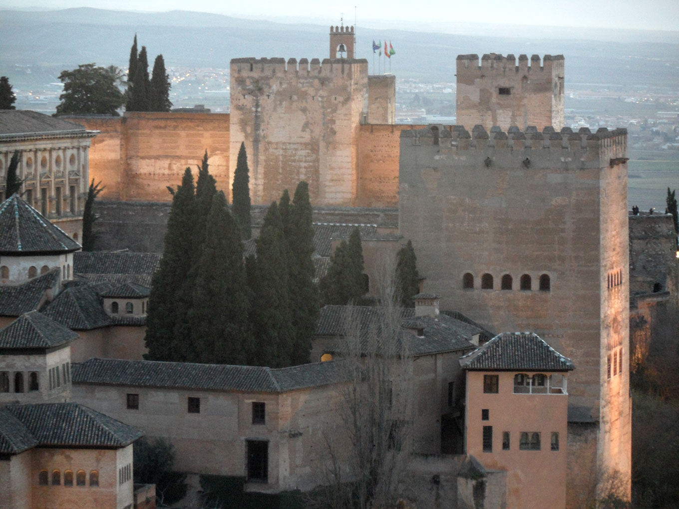 Alhambran palatsi Granadassa, Espanjassa