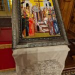 Maalaus Beratin kirkossa Albaniassa