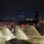 Maisema Tiranan pyramidin huipulta